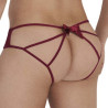CandyMan Jockstrap Noeud Frigg Bordeaux